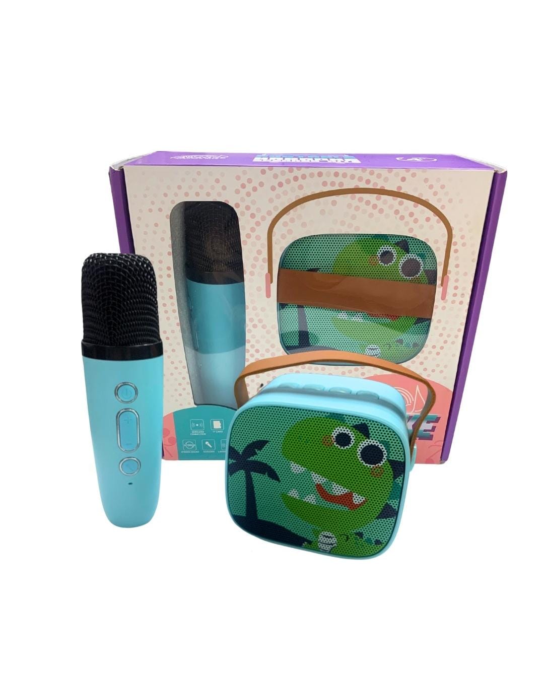 Miniatura 3 de Parlante karaoke con micfrofono infantil